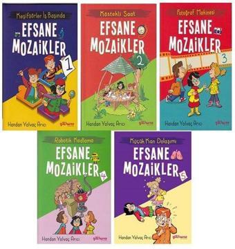 Efsane Mozaikler Serisi - 5 Kitap Takım - Handan Yalvaç Arıcı - Gülhane