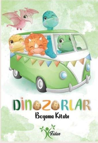 Dinozorlar - Boyama Kitabı - Kolektif  - Fidan