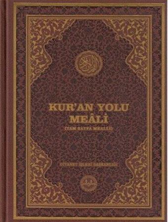 Kur'an Yolu Meali - Rahle Boy - Tam Sayfa Mealli - Kolektif  - Diyanet İşleri Başkanlığı