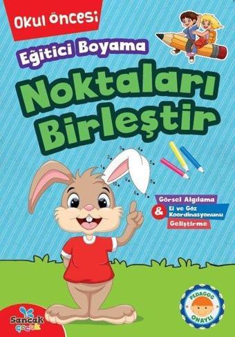 Eğitici Boyama - Noktaları Birleştir Okul Öncesi - Kolektif  - Sancak Çocuk