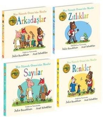 Meşe Palamudu Ormanından Masallar İlk Kitaplarım Seti - 4 Kitap Takım - Beta Kids