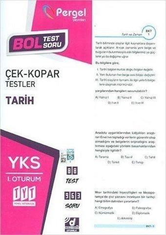 TYT Tarih Çek Kopar Testler - Kolektif  - Pergel