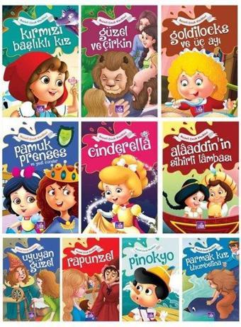 Resimli Dünya Masalları Seti - 10 Kitap Takım - Kolektif  - Mor Kelebek