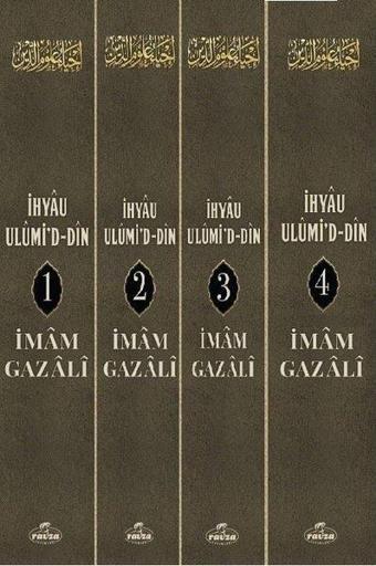 İhyau Ulumi'd - Din Seti - İthal - 4 Kitap Takım - İmam Gazali - Ravza Yayınları