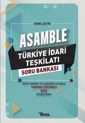 Asamble Türkiye İdari Teşkilatı Soru Bankası - Cemil Çetin - Temsil Kitap