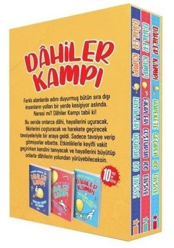 Dahiler Kampı Seti - 3 Kitap Takım - Kutulu - Alexander Winterman - Acayip