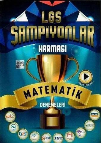 8.Sınıf LGS Matematik Şampiyonlar Karması Deneme 10'lu - Kolektif  - Şampiyonlar Karması