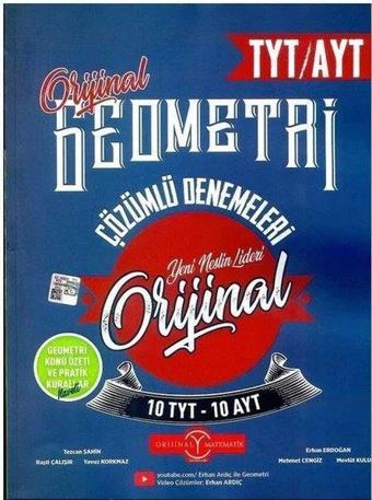 TYT AYT Geometri 10+10 Deneme - Orijinal Yayınları