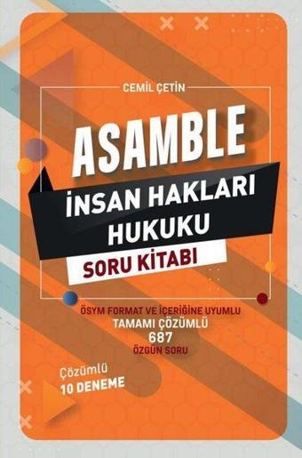 Asamble - İnsan Hakları Hukuku Soru Kitabı - Cemil Çetin - Temsil Kitap