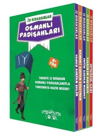 İz Bırakanlar - Osmanlı Padişahları Seti - 5 Kitap Takım - Eda Bayrak - Yediveren Çocuk