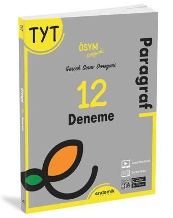 TYT Paragraf 12'li Deneme Sınavı - Kolektif  - Endemik Yayınları