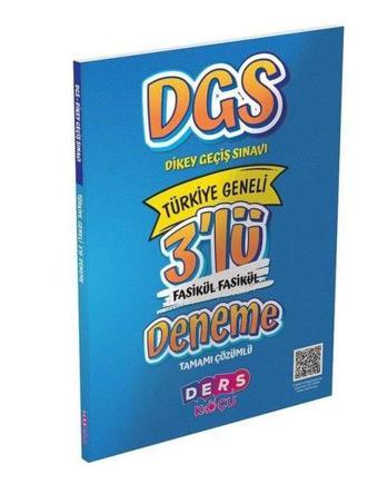 DGS 3'lü Fasikül Fasikül Deneme - Kolektif  - Ders Koçu
