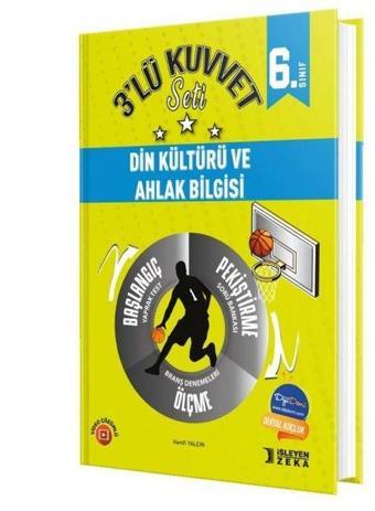 2023 6.Sınıf Din Kültürü ve Ahlak Bilgisi 3'lü Kuvvet Serisi Set - Kolektif  - İşleyen Zeka Yayınları