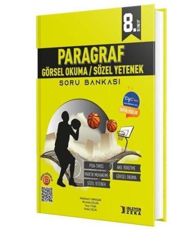 2023 8.Sınıf Paragraf Soru Bankası - Kolektif  - İşleyen Zeka Yayınları