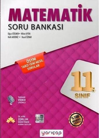 2022 11.Sınıf Matematik Soru Bankası - Kolektif  - Yarı Çap Yayınları