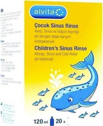 Alvita 120 ml Sinus Rinse Kit Burun Spreyi