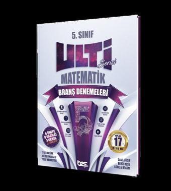 2023 5.Sınıf Matematik Ulti Branş Deneme - Kolektif  - BES Yayınları