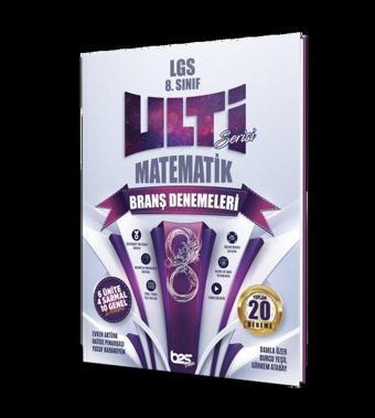 2023 8.Sınıf Matematik Ulti Branş Deneme - Kolektif  - BES Yayınları