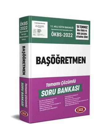 2022 MEB Başöğretmen Tamamı Çözümlü Soru Bankası - Kolektif  - Data Yayınları - Ders Kitapları