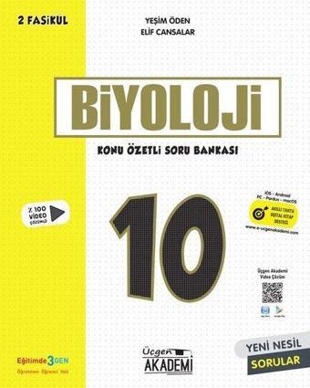 10.Sınıf Biyoloji Konu Özetli Soru Bankası - 2 Fasikül - Üçgen Akademi
