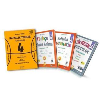 4.Sınıf Turuncu Üçlük - Haftalık Tekrar Seti - Üçgen Yayıncılık
