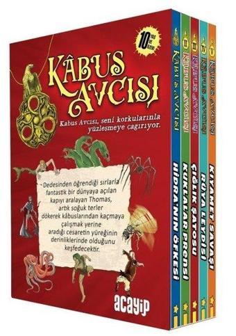 Kabus Avcısı Seti - 5 Kitap Takım - Kutulu - Theodore Darkwood - Acayip