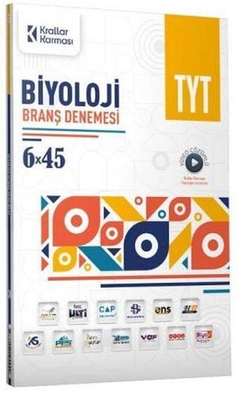 2023 TYT Biyoloji 6 x 45 Branş Deneme - Kolektif  - Krallar Karması