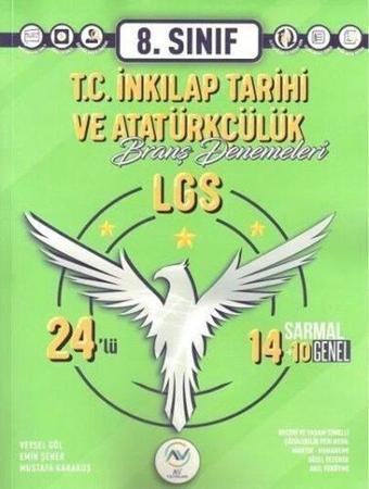 2023 8.Sınıf LGS T.C. İnkılap Tarihi ve Atatürkçülük 24'lü Deneme - Kolektif  - Av Yayınları