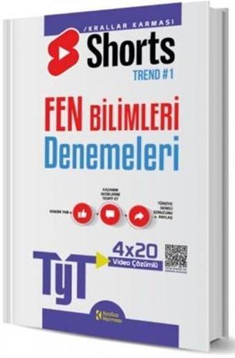 2023 TYT Fen Bilimleri 4 x 20 Shorts Deneme - Kolektif  - Krallar Karması