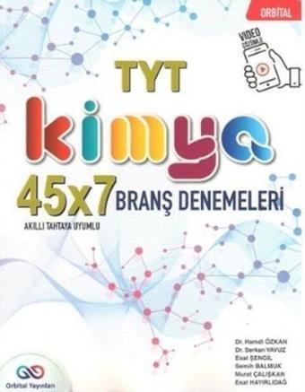 2023 TYT Kimya 45 x 7 Branş Deneme - Kolektif  - Orbital yayınları