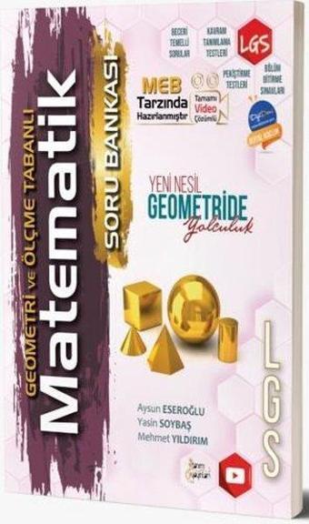 2023 8.Sınıf LGS Geometri ve Ölçme Tabanlı Matematik Soru Bankası - Kolektif  - Tanım Yayınları