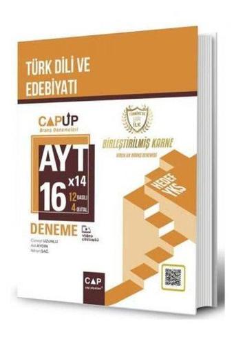 2023 AYT Türk Dili ve Edebiyatı 16x24 Up Deneme - Çap Yayınları