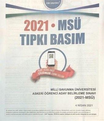 2021 MSÜ Tıpkı Basım - Kolektif  - Çap Yayınları