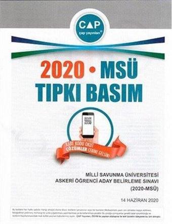 2020 MSÜ Tıpkı Basım - Kolektif  - Çap Yayınları