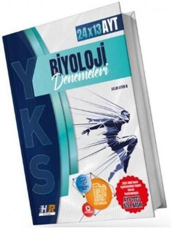 AYT Biyoloji 24x13 Deneme - 2023 Özel Baskı - Kolektif  - Hız ve Renk Yayınları