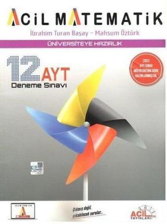 AYT Matematiğin İlacı 12 Deneme - 2023 Özel Baskı - Acil Yayınları