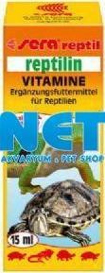 Sera Reptilin 15 ml 2810  Kaplumbağa için Vitamin 