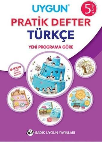 5.Sınıf Türkçe Pratik Defter - Kolektif  - Sadık Uygun