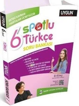 6.Sınıf Türkçe Spotlu Soru Bankası + Kavram Haritaları - Kolektif  - Sadık Uygun