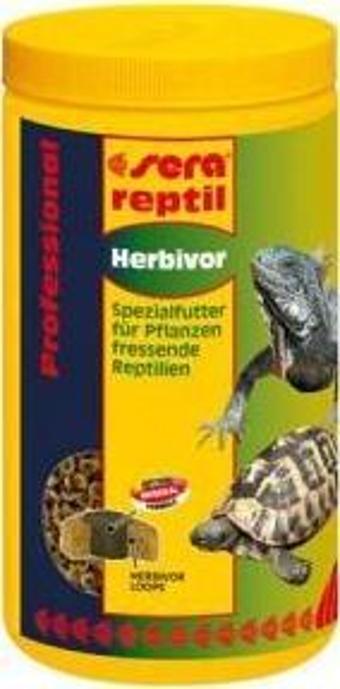 Sera Reptil Herbivor 1000 ml  Otçul Sürüngen Yemi (350gr)  Kaplumbağa Yemi Orjinal Kutu