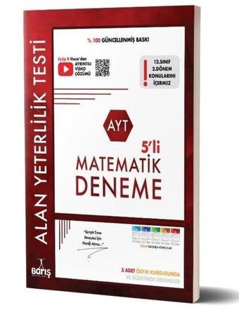 AYT Matematik 5'li Deneme - Barış Çelenk