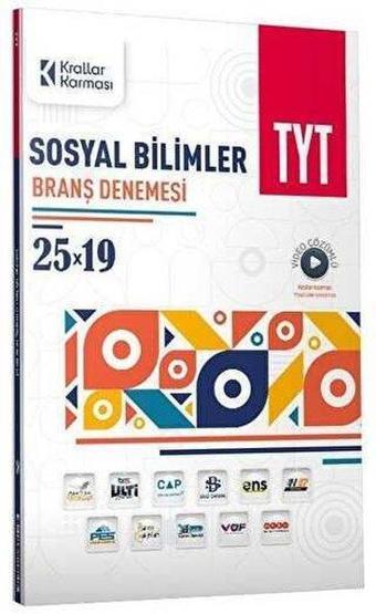 2023 TYT Sosyal Bilimler 25x19 Branş Deneme - Kolektif  - Krallar Karması