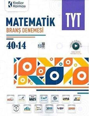 2023 TYT Matematik 40x14 Branş Deneme - Kolektif  - Krallar Karması