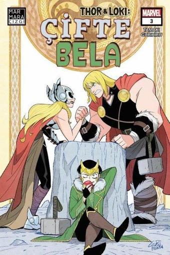 Thor and Loki: Çifte Bela - Sayı 3 - Mariko Tamaki - Marmara Çizgi