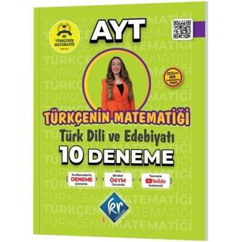 Gamze Hoca Türkçenin Matematiği AYT Türk Dili ve Edebiyatı 10 Deneme - Gamze Özdin - KR Akademi