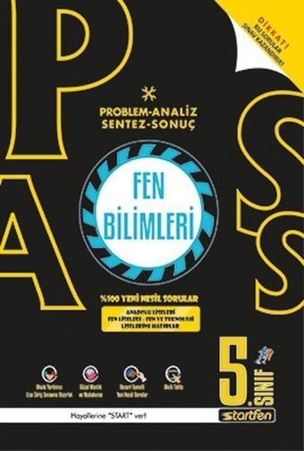 5. Sınıf Pass Fen Bilimleri Soru Bankası - Kolektif  - Startfen Yayınları