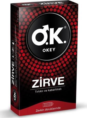 Okey Zirve Prezervatif 10 Adet