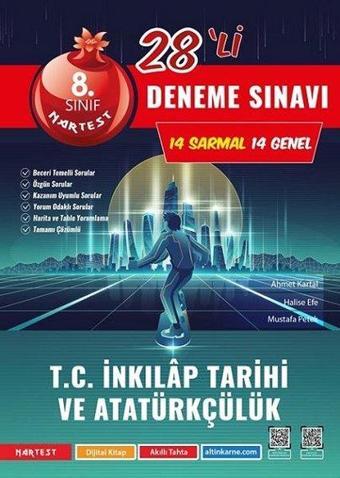 8. Sınıf Mod T.C. İnkılap Tarihi Ve Atatürkçülük 28 Deneme Sınavı - Kolektif  - Nartest Yayınevi