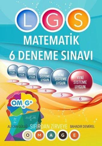 8. Sınıf Omage Lgs Matematik 6 Deneme Sınavı - Kolektif  - Omage