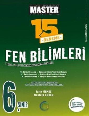 6. Sınıf Master 15 Fen Bilimleri Denemesi - Kolektif  - Okyanus Eğitim